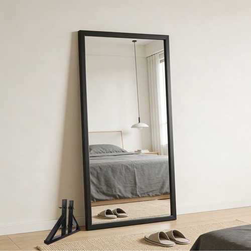 Floor mirror bracket heavy - floor,