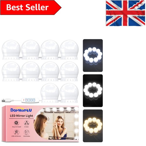 Glamorous bulb mirror light - glamorous, 10