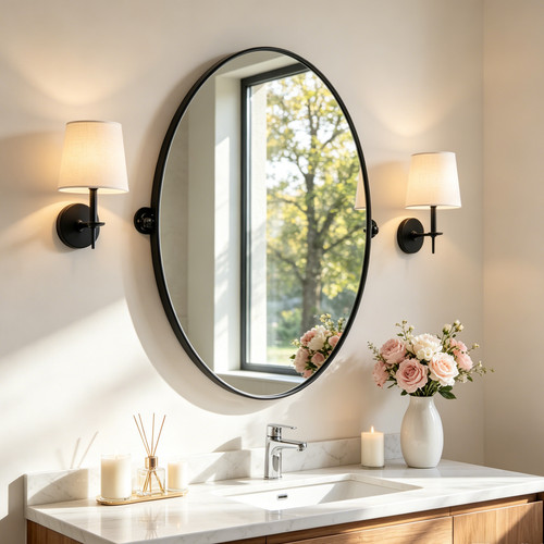 Luvodi adjustable pivot mirror - adjustable,
