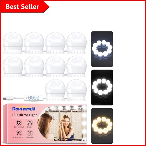 Hollywood style bulb makeup - hollywood, 10-bulb